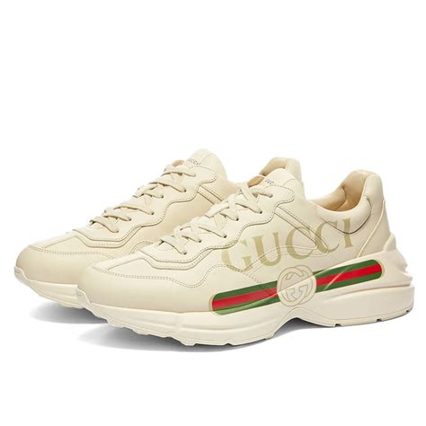 gucci supreme high top sneaker|gucci rhyton sneakers price.